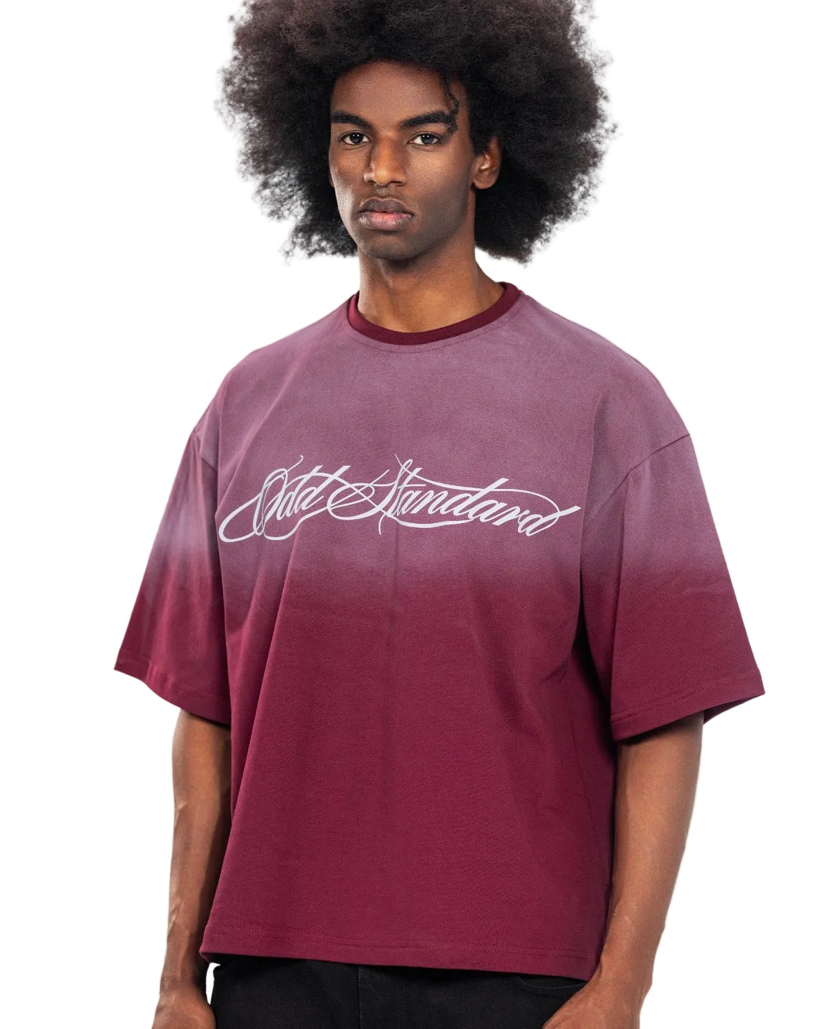 DUSTY T-SHIRT BURGUNDY