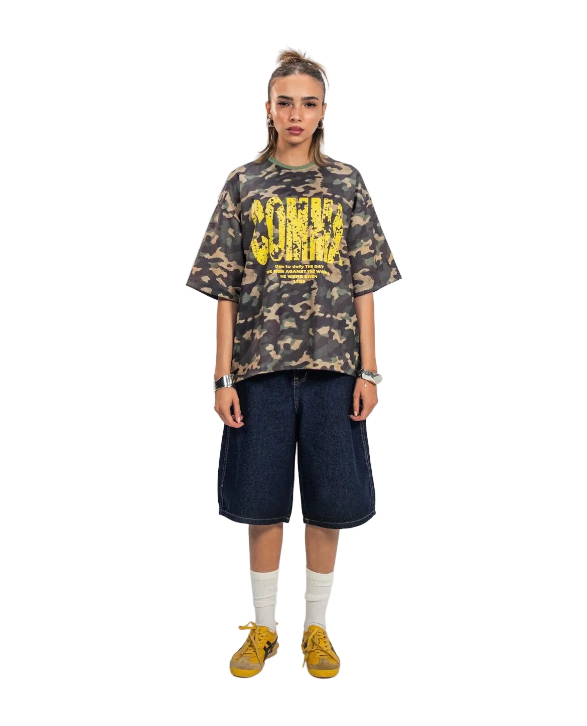 CAMO T-SHIRT OLIVE GREEN