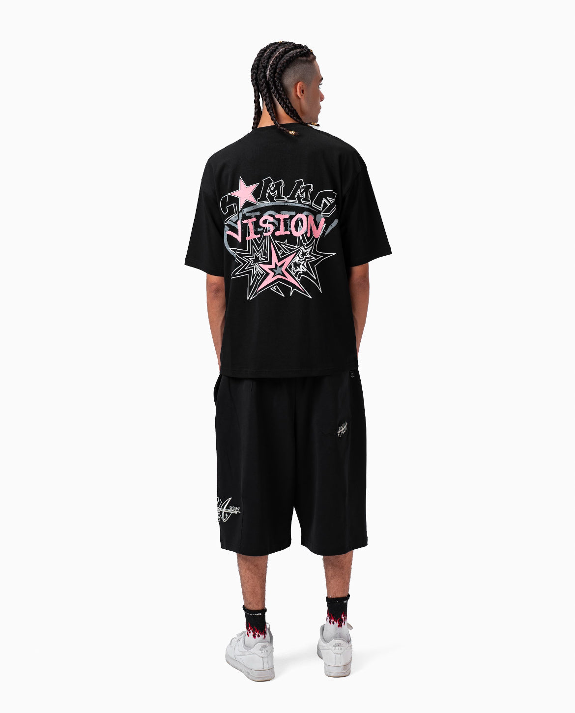 vision t- shirt black