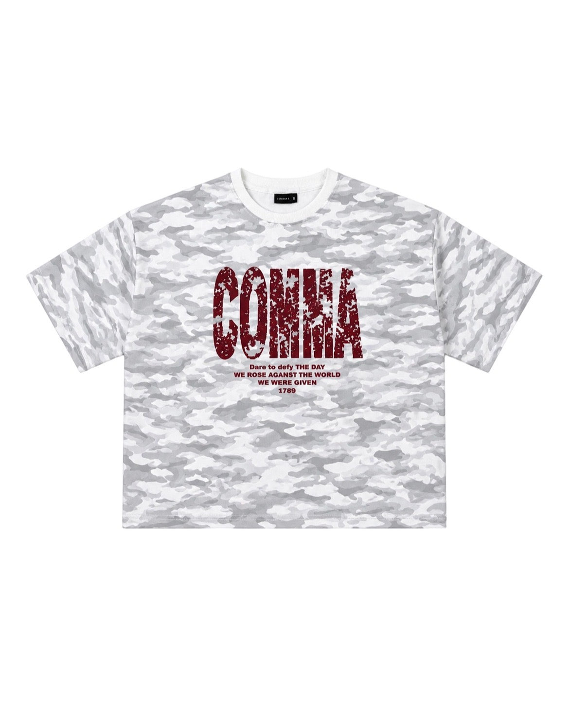 CAMO T-SHIRT GREY
