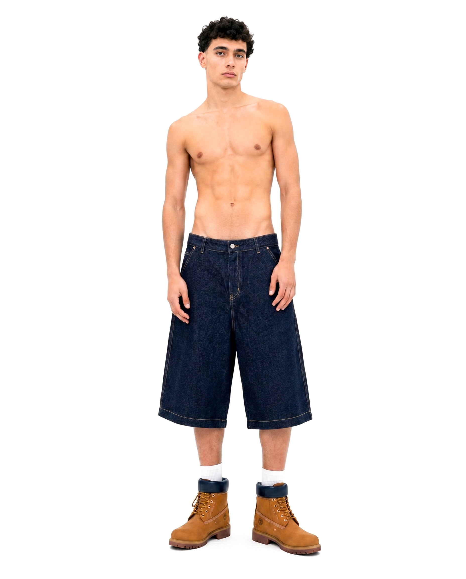 RAW BLUO BLACK JORTS