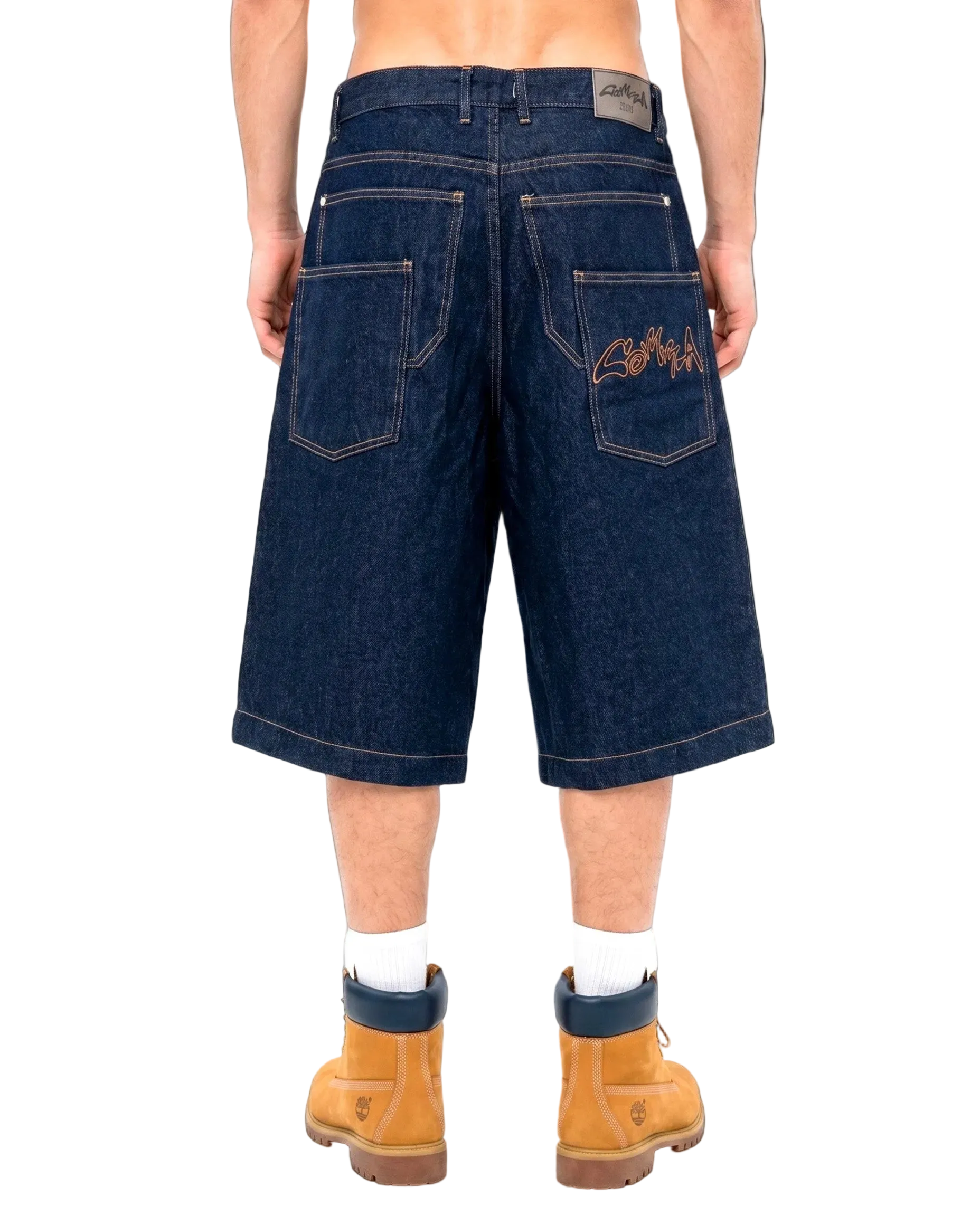 RAW BLUO BLACK JORTS