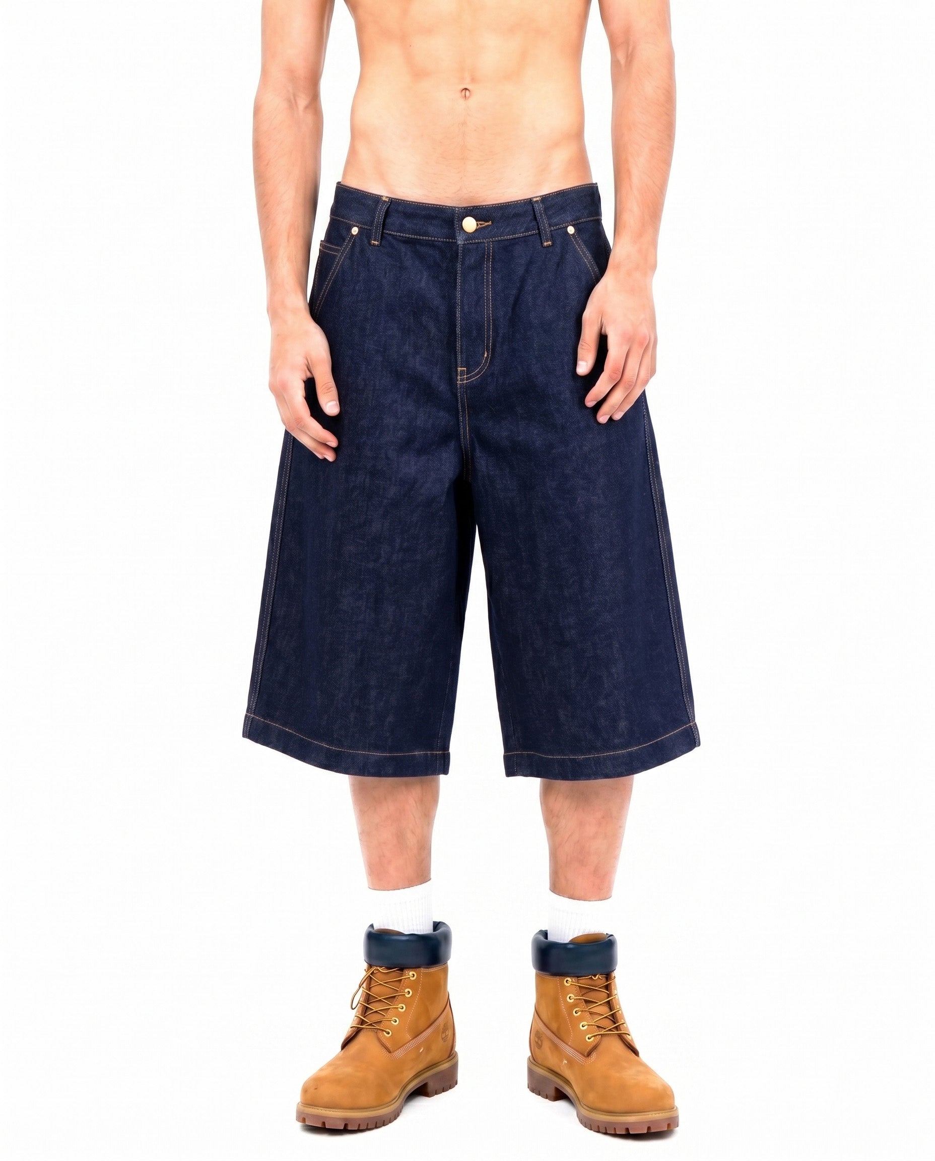 RAW BLUO BLACK JORTS