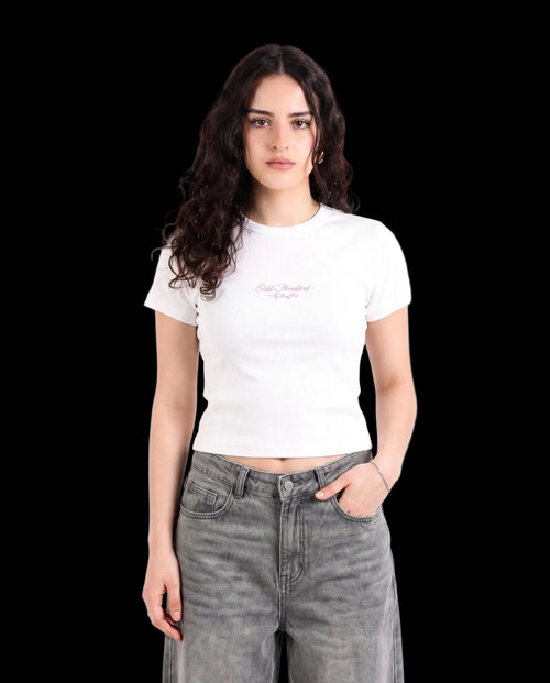 BABY TEE WHITE