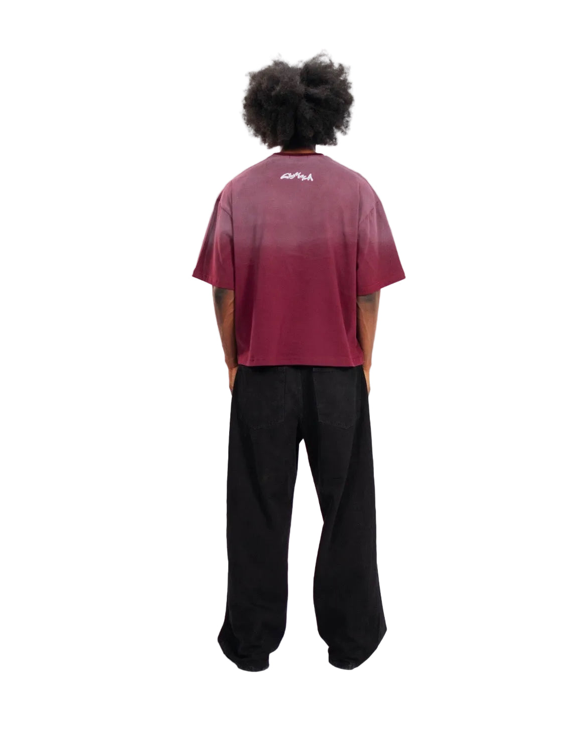 DUSTY T-SHIRT BURGUNDY