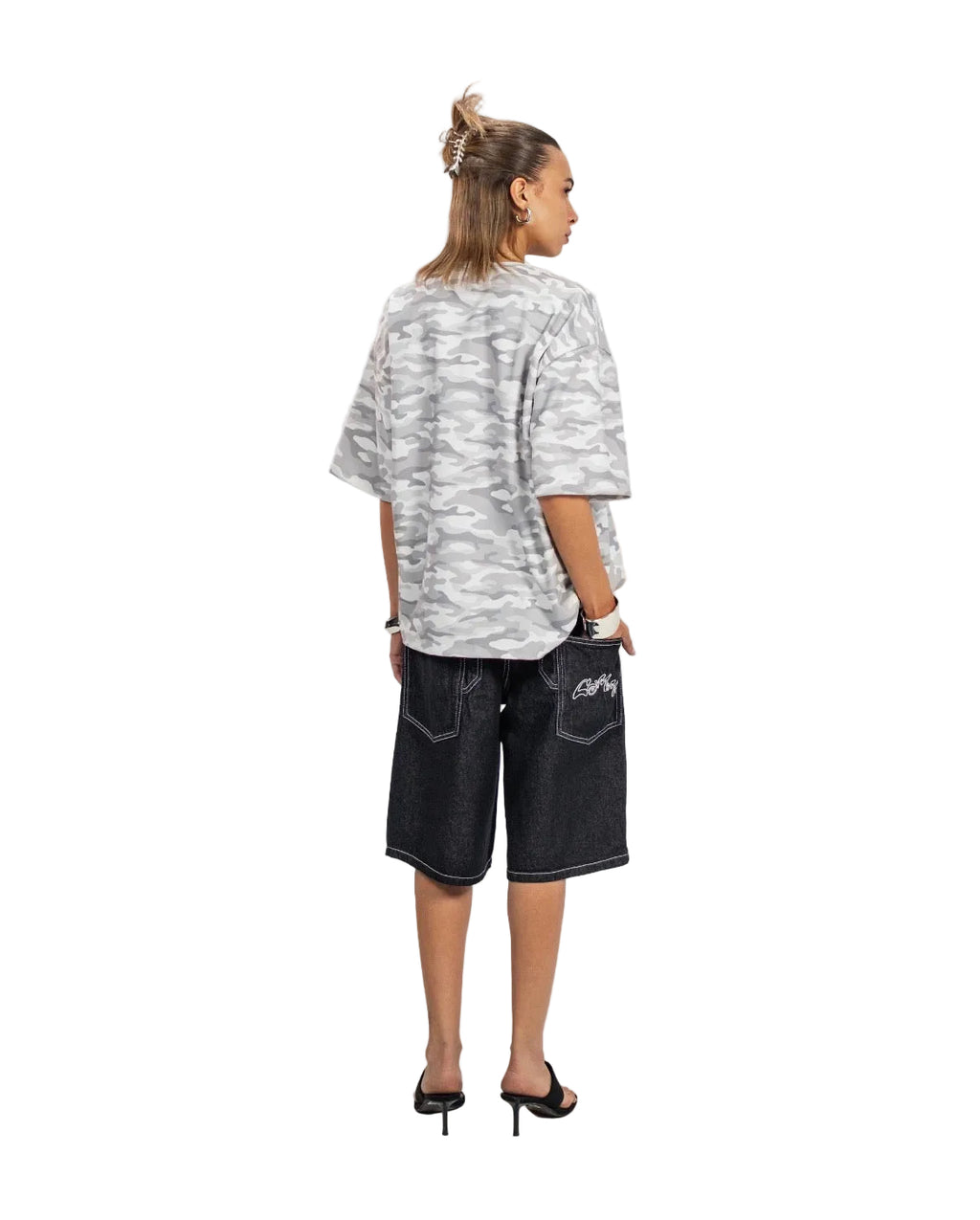 CAMO T-SHIRT GREY