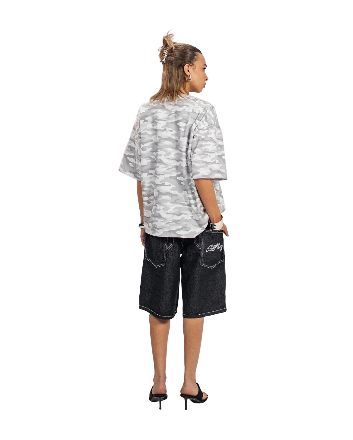 CAMO T-SHIRT GREY
