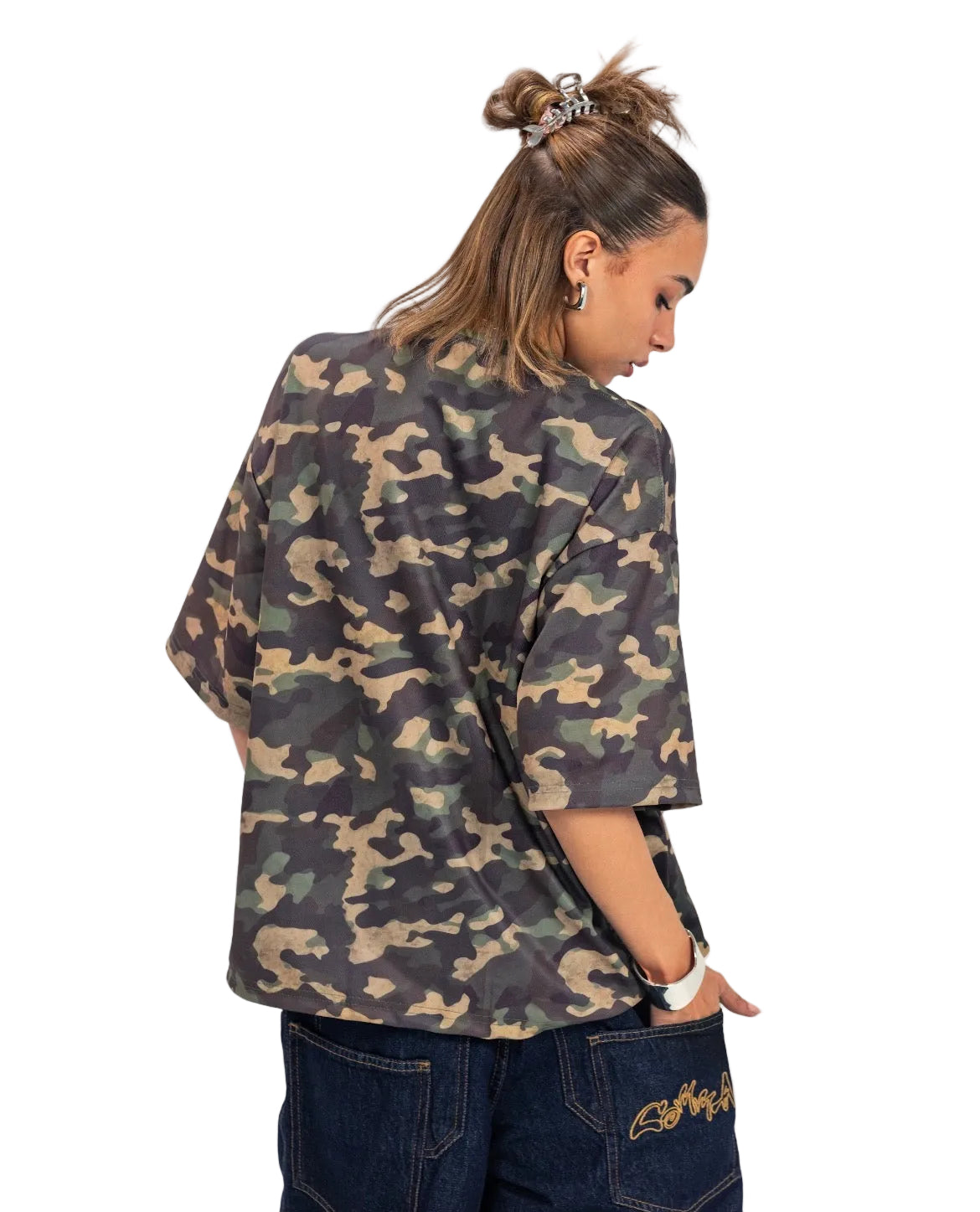 CAMO T-SHIRT OLIVE GREEN