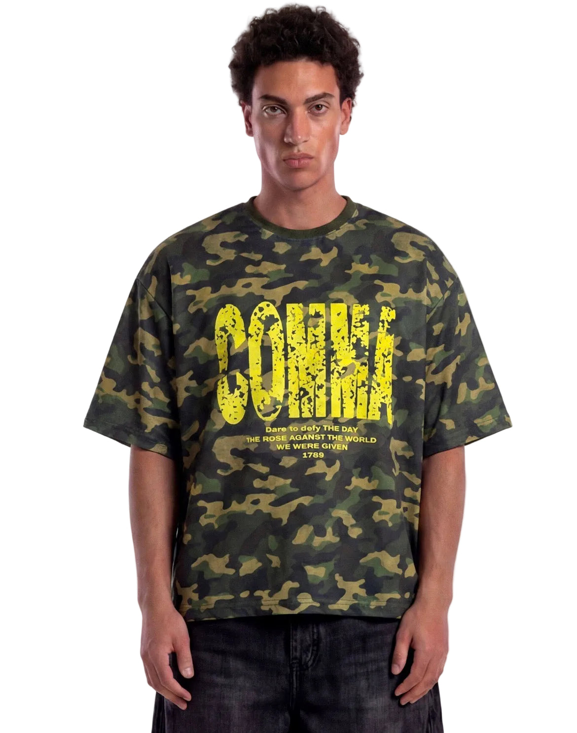 CAMO T-SHIRT OLIVE GREEN