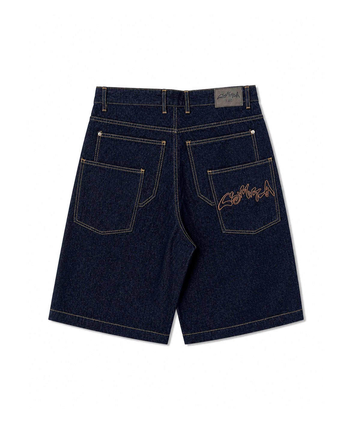 RAW BLUE BLACK JORTS