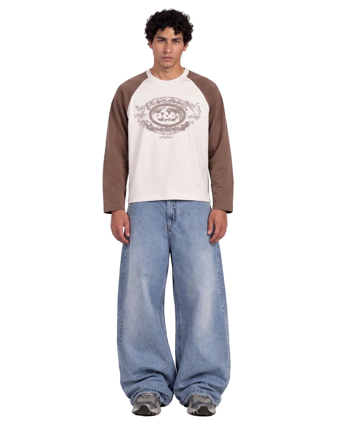 Raglan Long Sleeve Brown
