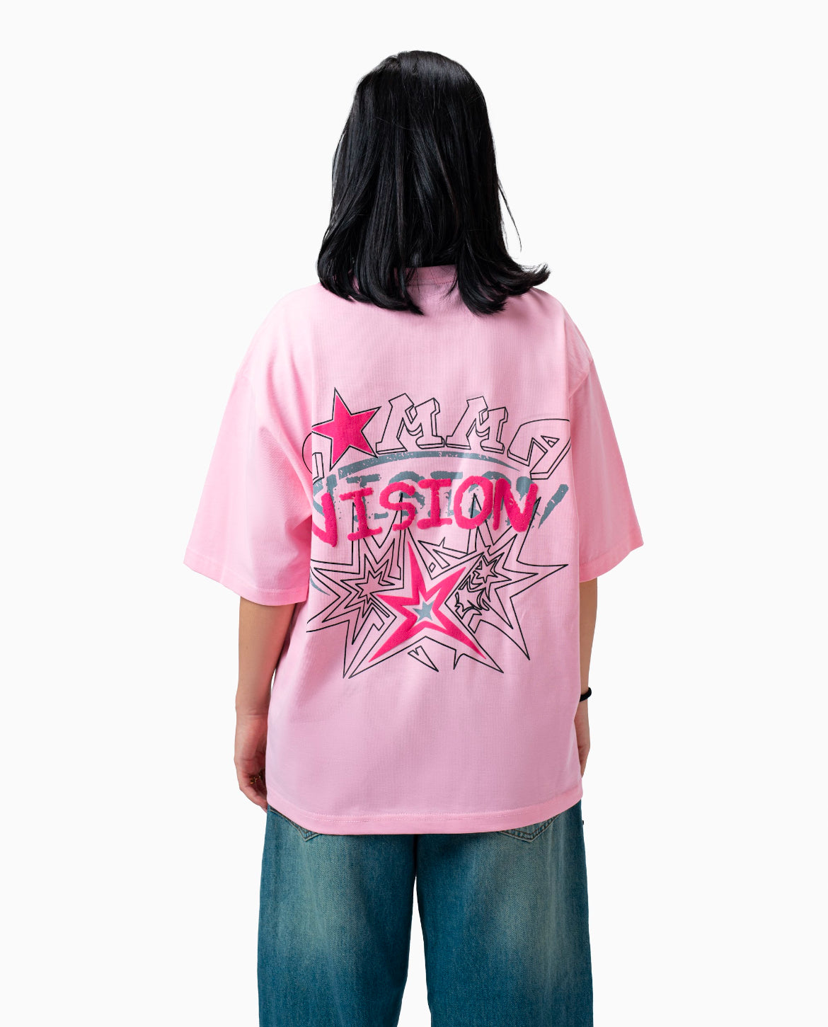 vision t- shirt rose