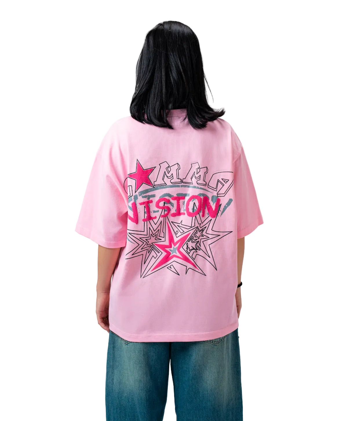 vision t- shirt rose