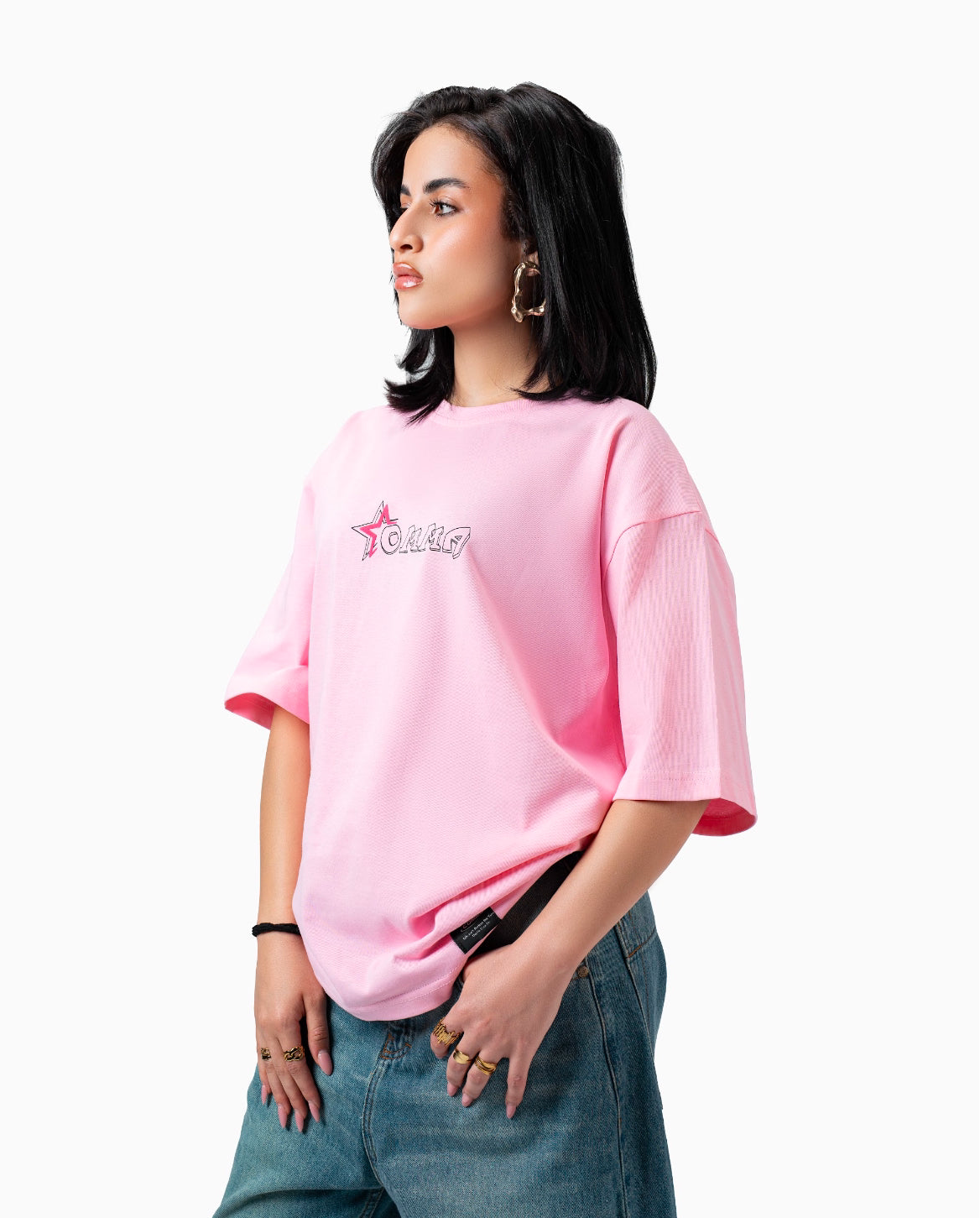vision t- shirt rose