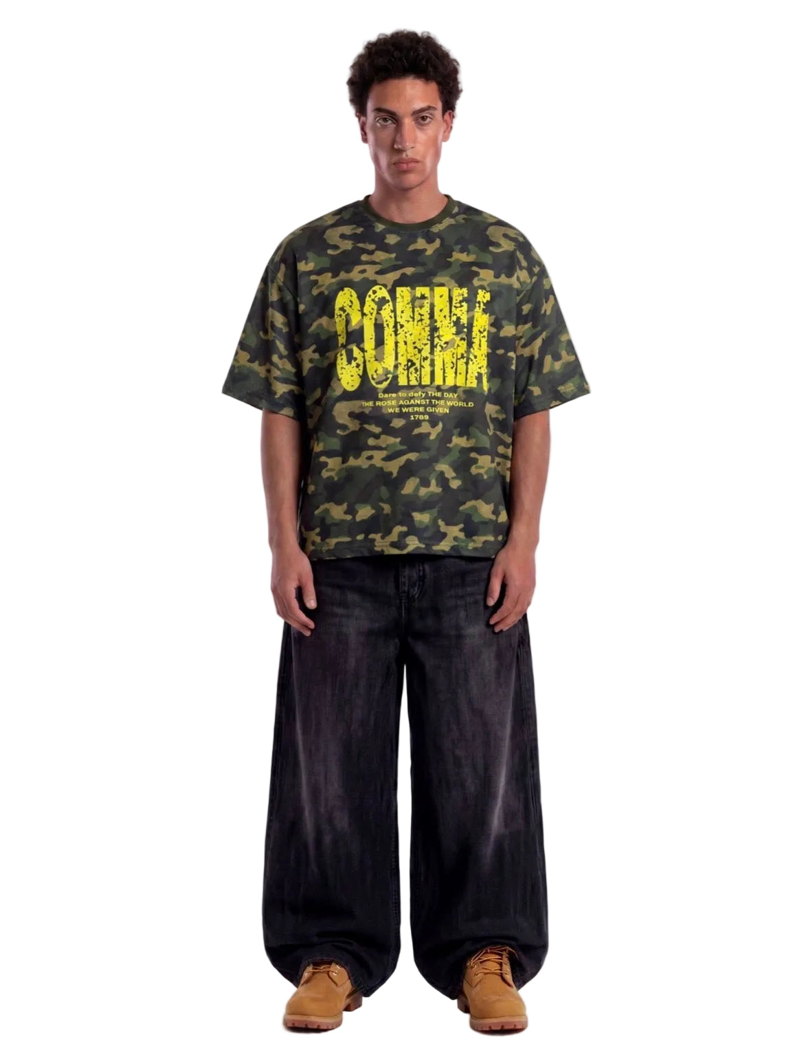CAMO T-SHIRT OLIVE GREEN