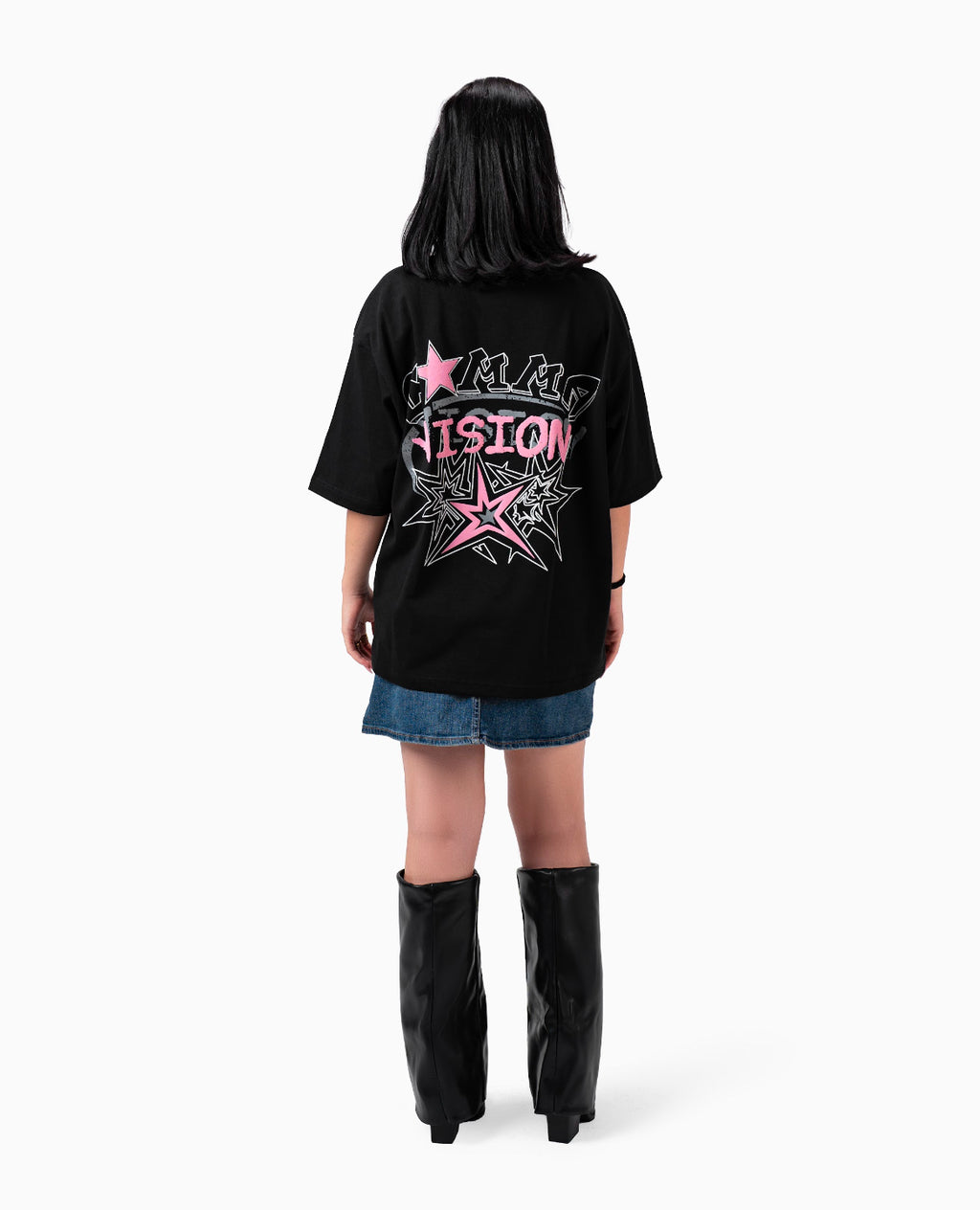 vision t- shirt black