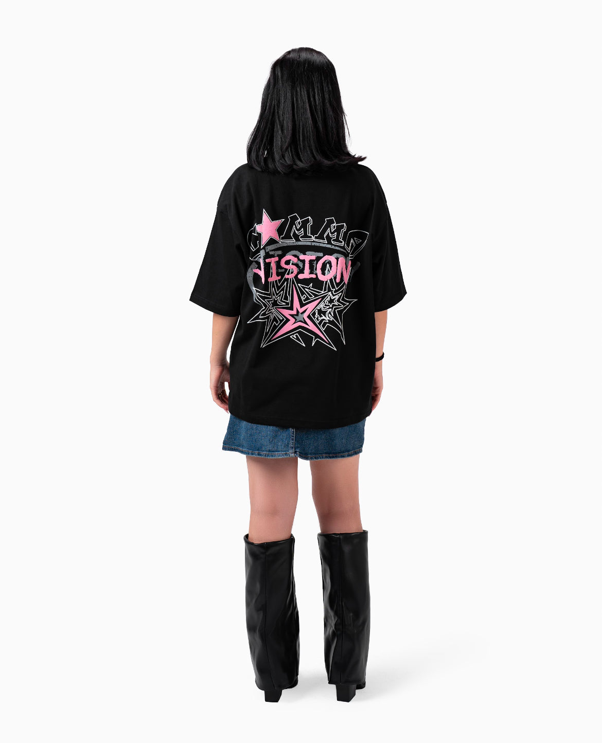 vision t- shirt black