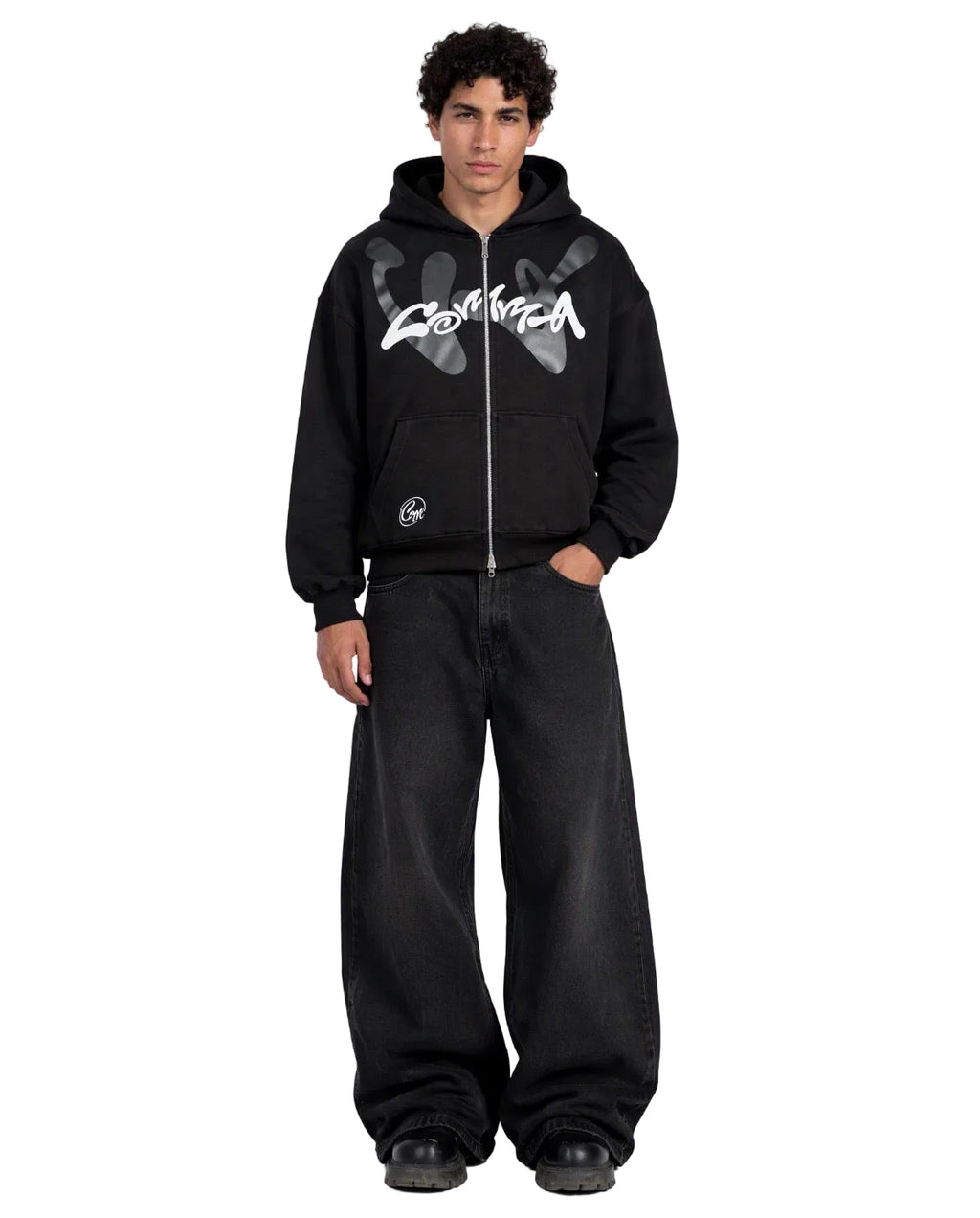 Echo Zip-Up Black