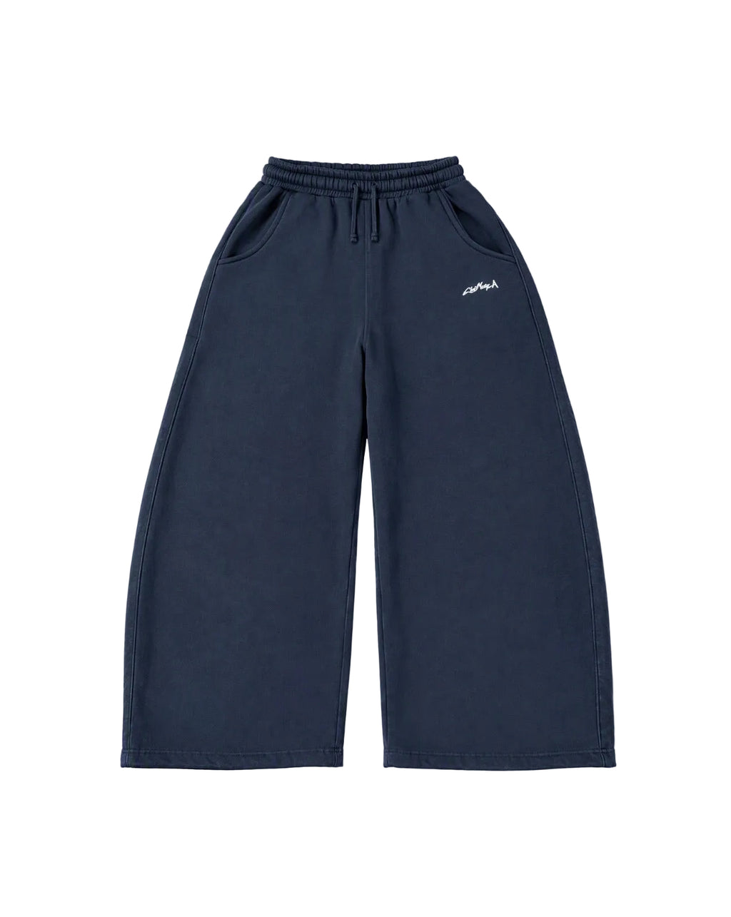 Wide Leg Sweatpants Navy