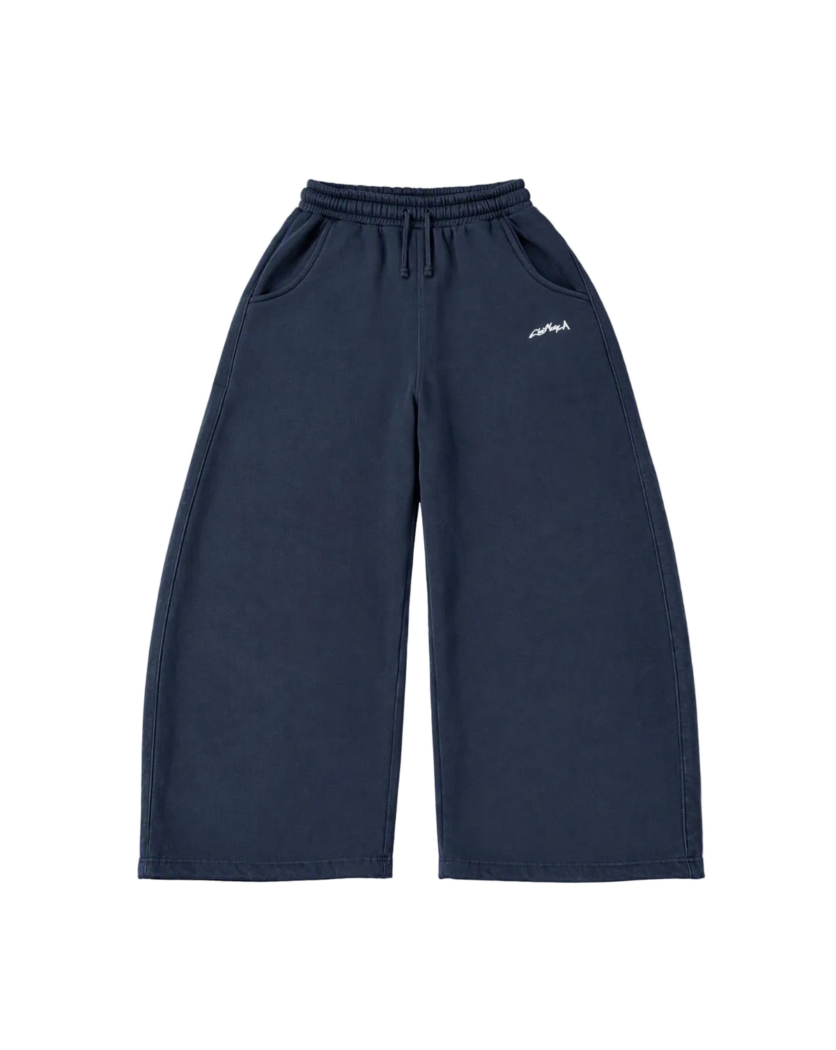 Wide Leg Sweatpants Navy