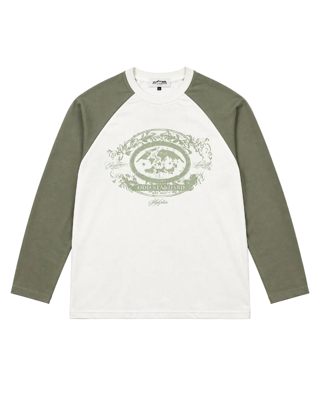 Raglan Long Sleeve Green