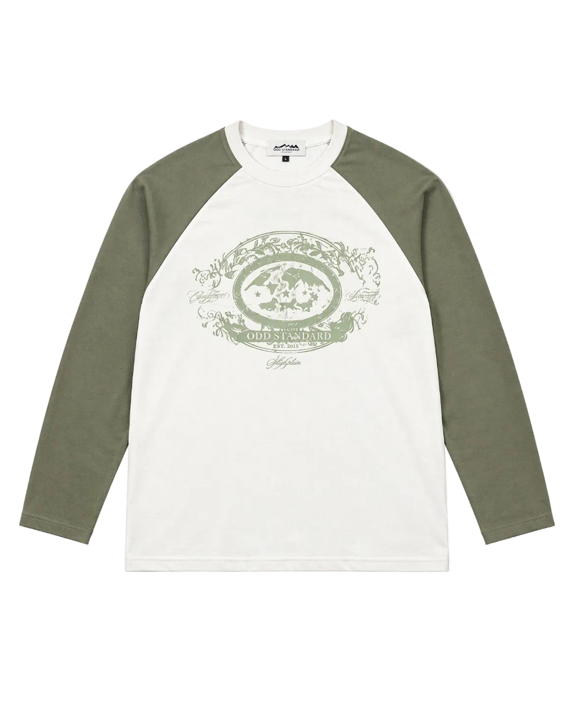 Raglan Long Sleeve Green