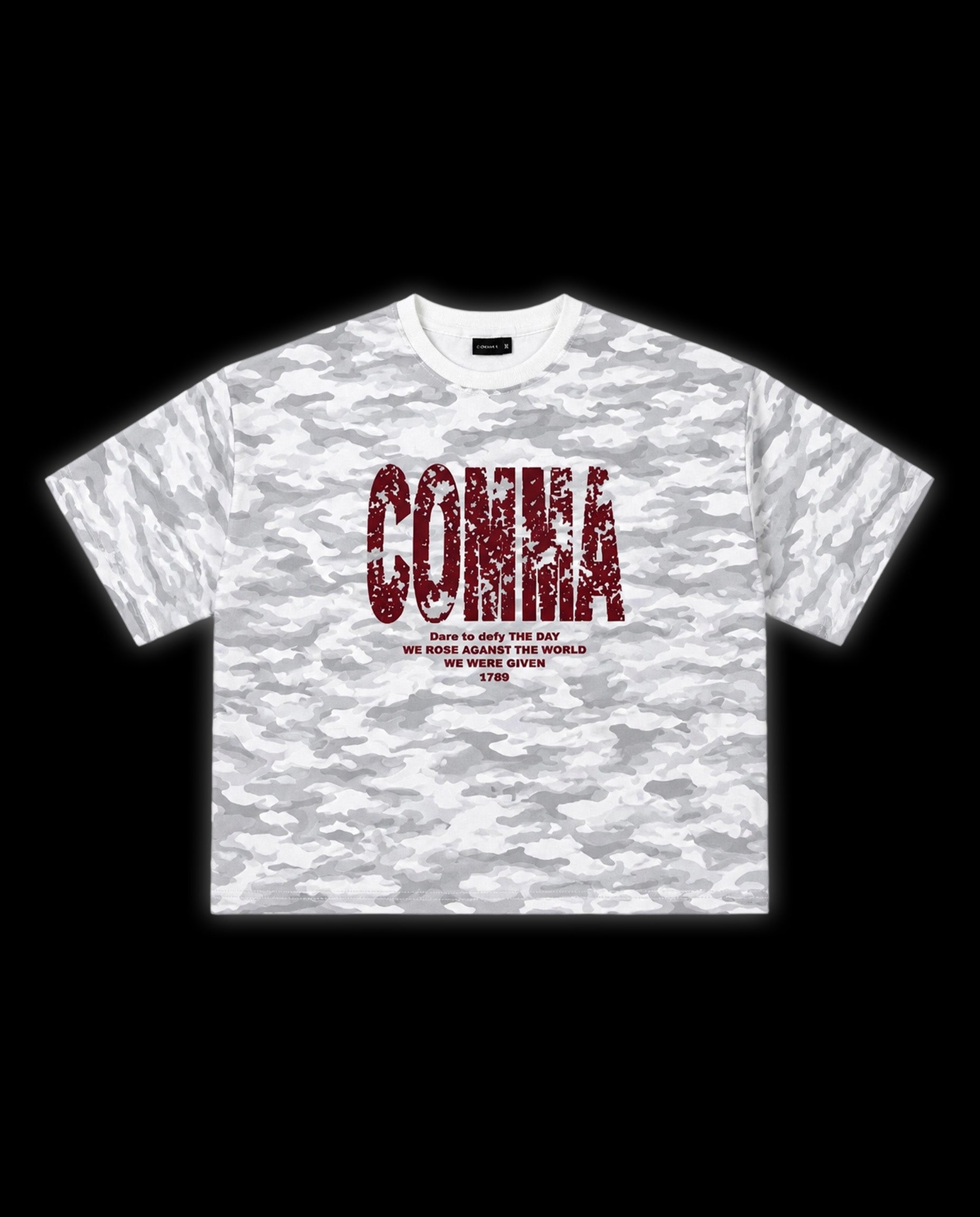 CAMO T-SHIRT GREY