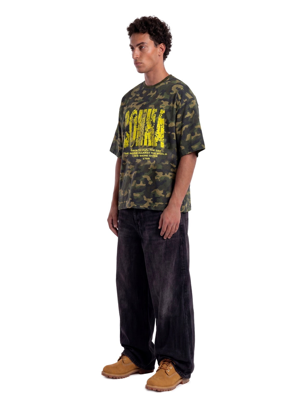 CAMO T-SHIRT OLIVE GREEN