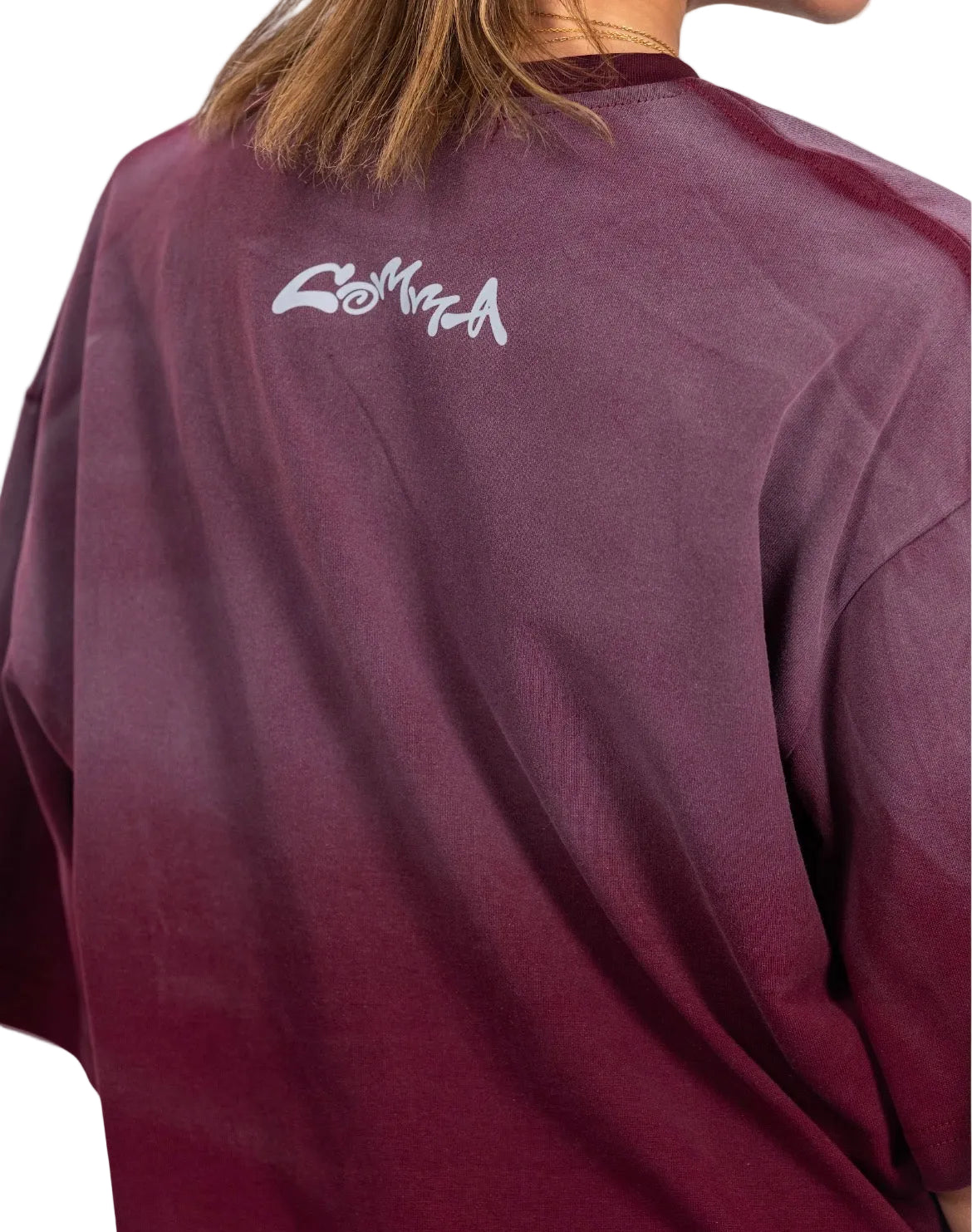 DUSTY T-SHIRT BURGUNDY