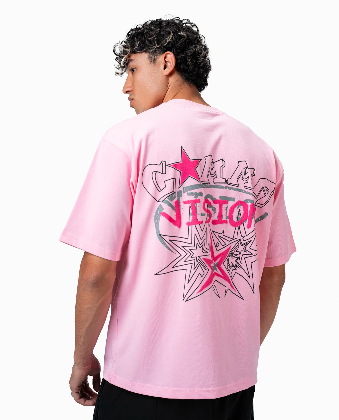 vision t- shirt rose