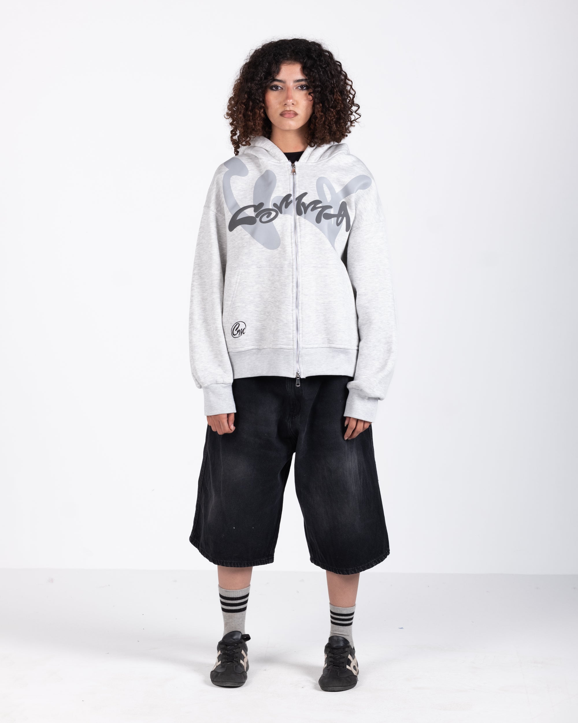 Echo Zipup light gray(preorder)