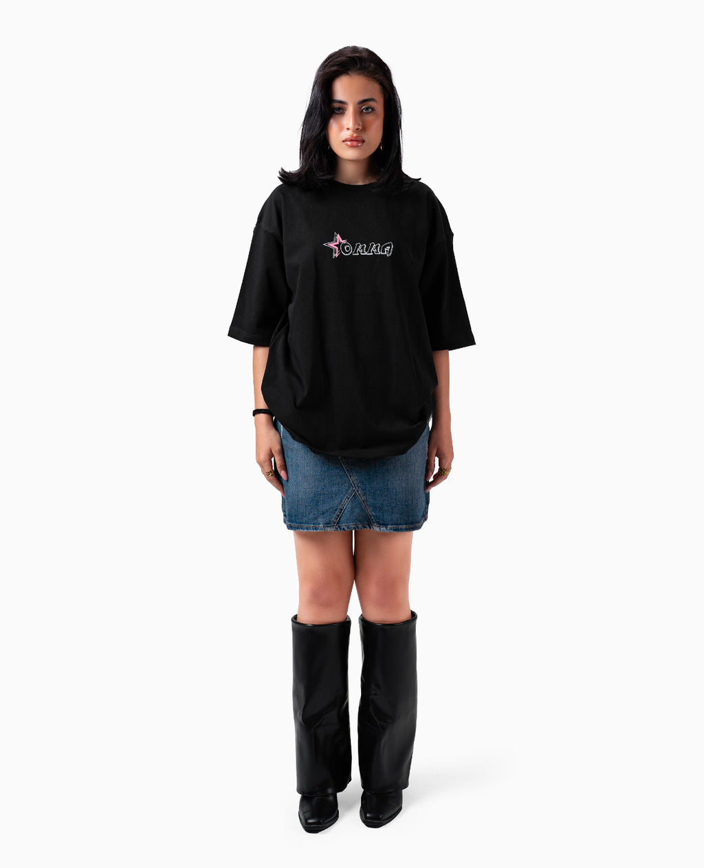 vision t- shirt black