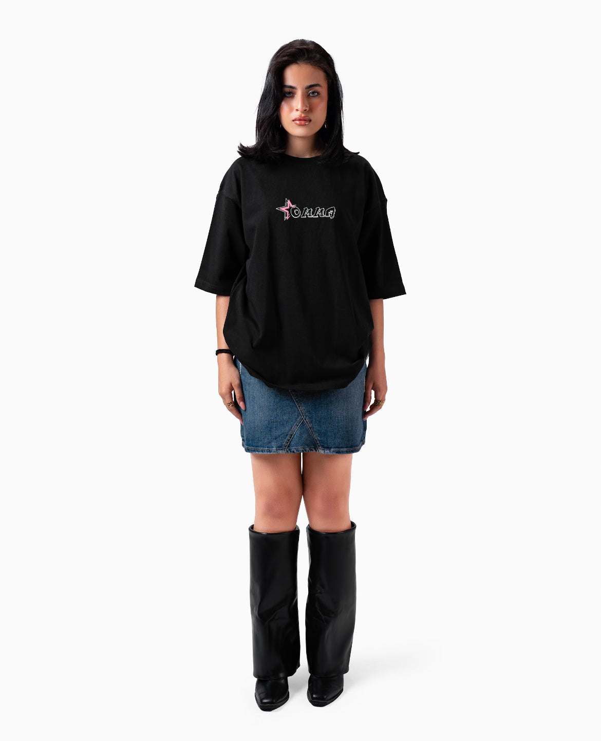 vision t- shirt black