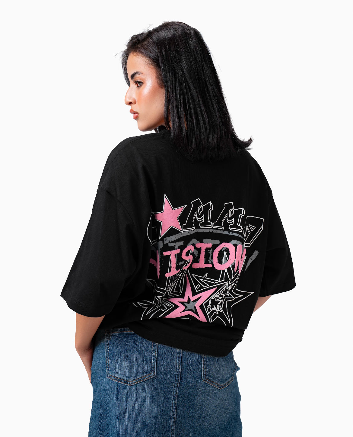 vision t- shirt black
