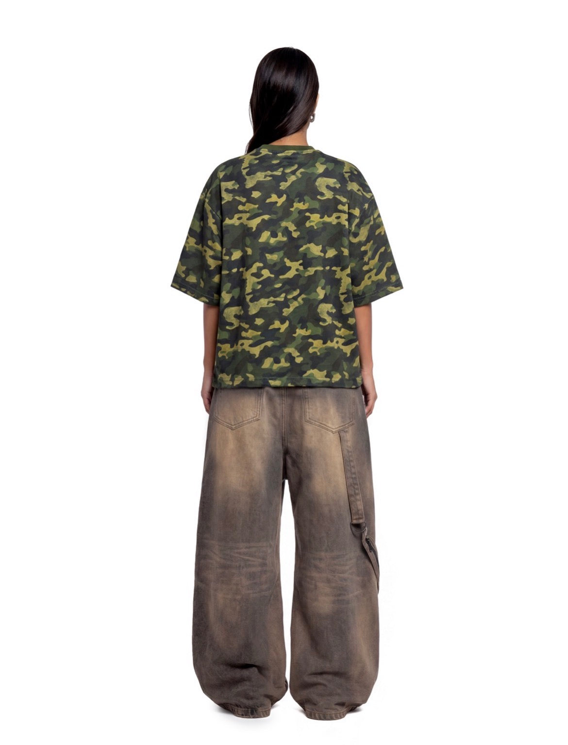 CAMO T-SHIRT OLIVE GREEN