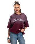 DUSTY T-SHIRT BURGUNDY