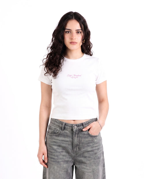 BABY TEE WHITE