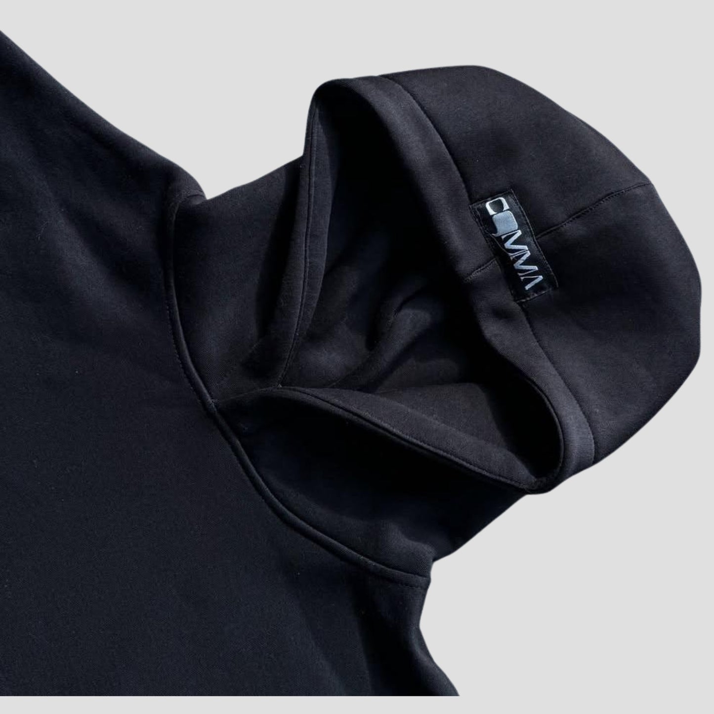 "COMMA" BLACK HOODIE