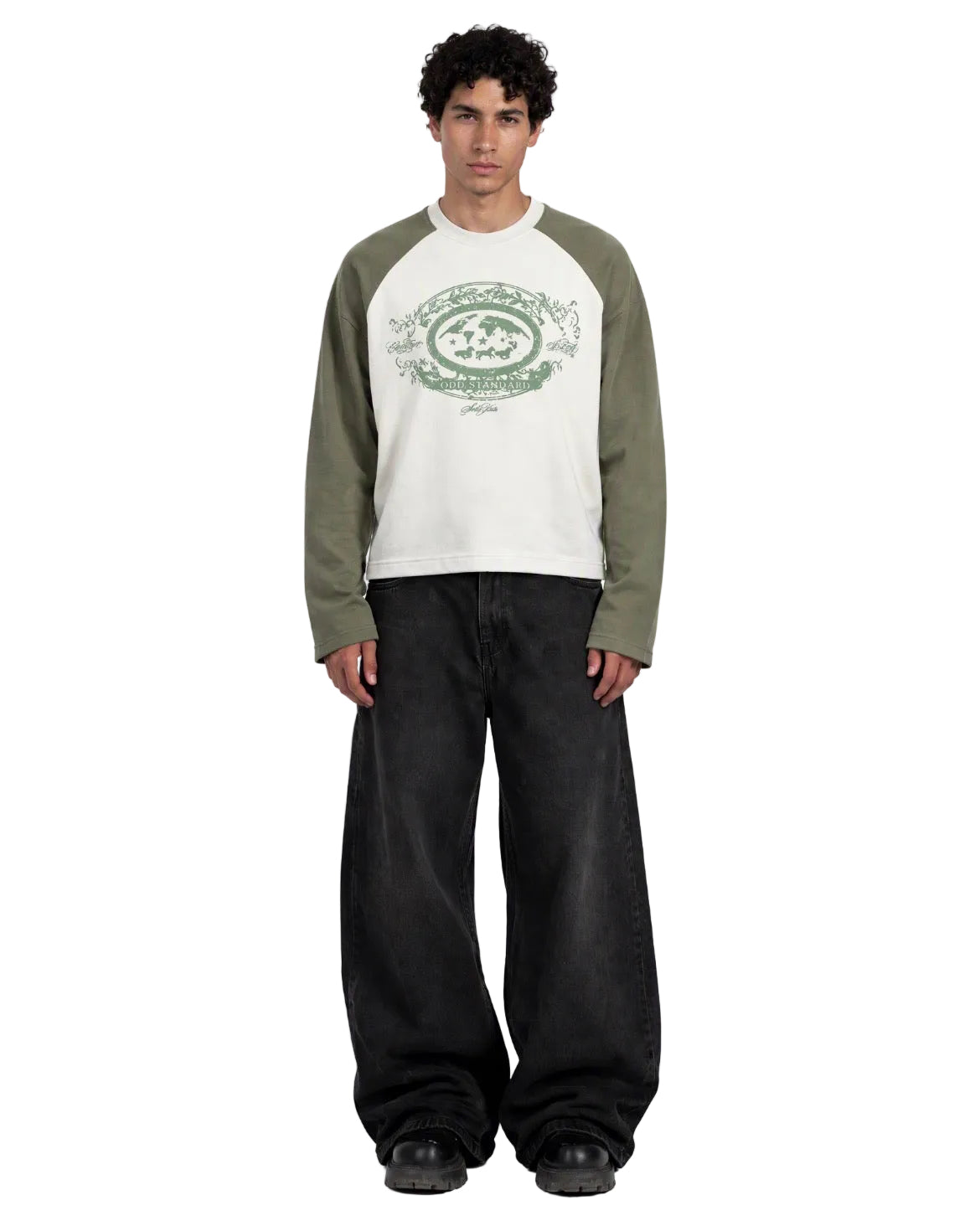 Raglan Long Sleeve Green