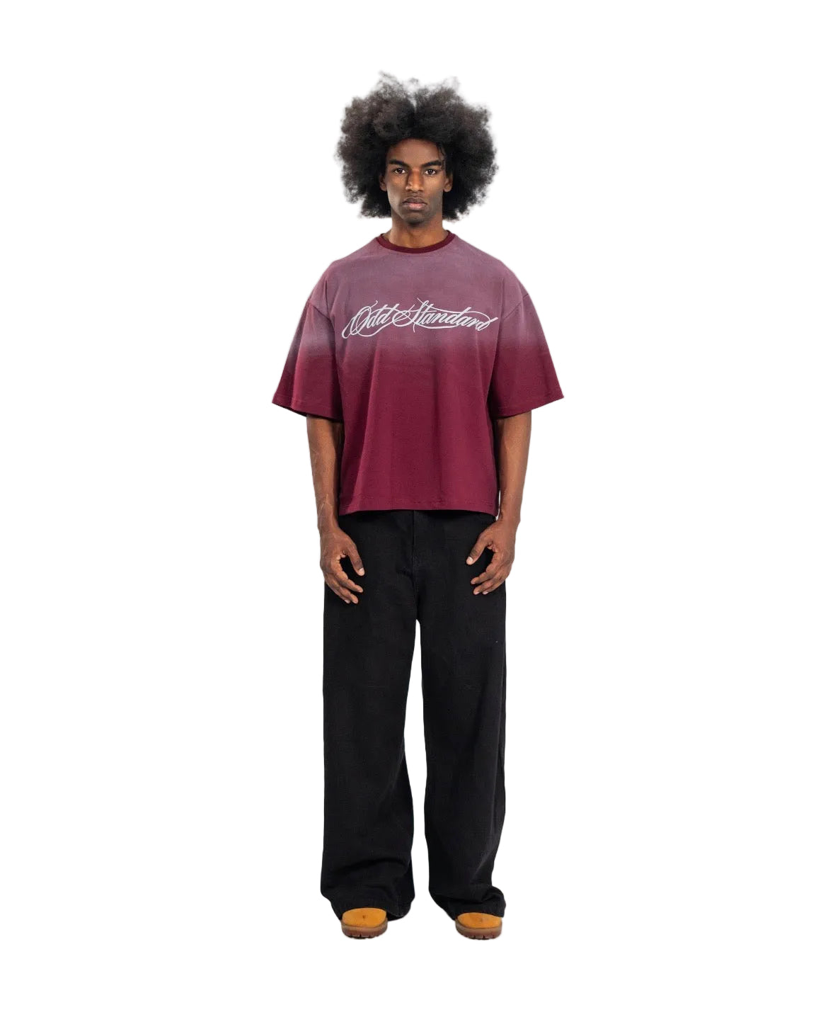 DUSTY T-SHIRT BURGUNDY
