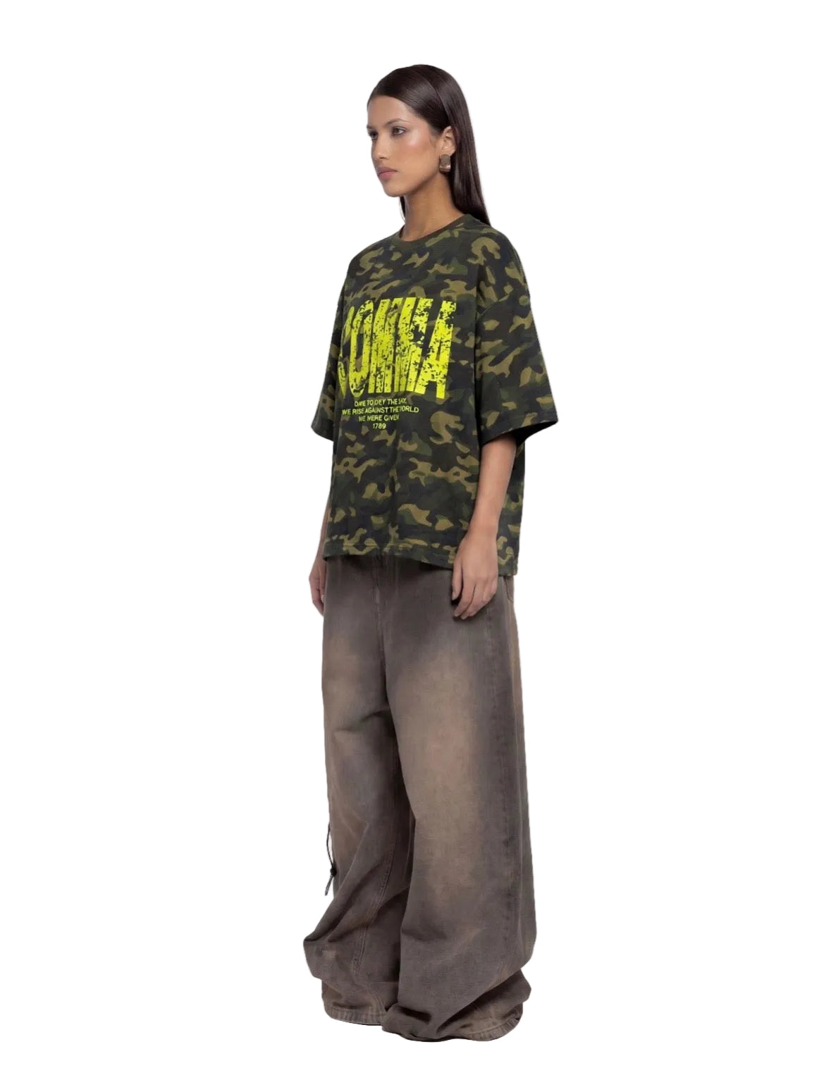 CAMO T-SHIRT OLIVE GREEN