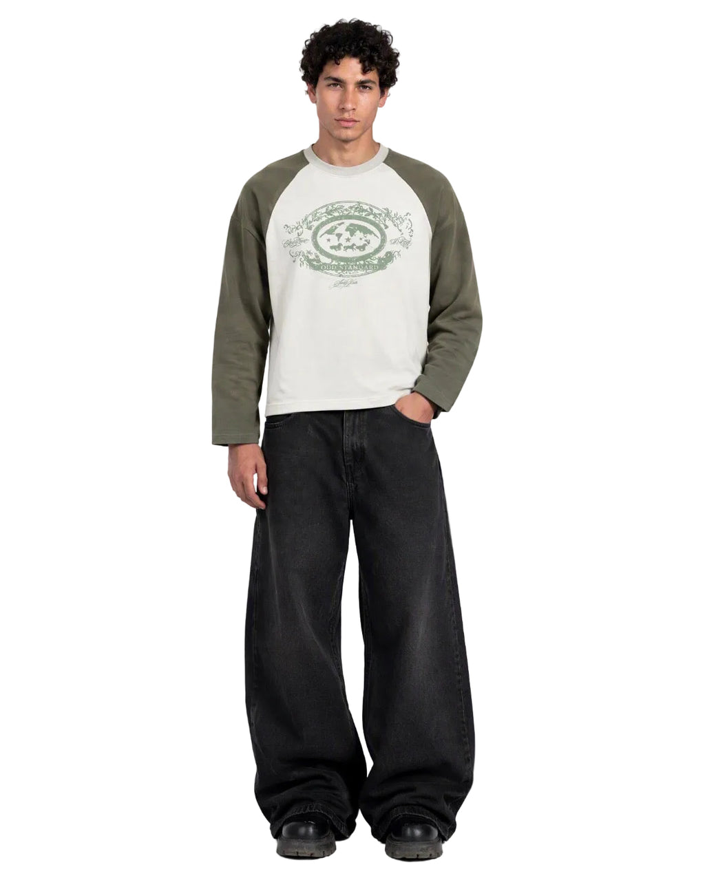Raglan Long Sleeve Green