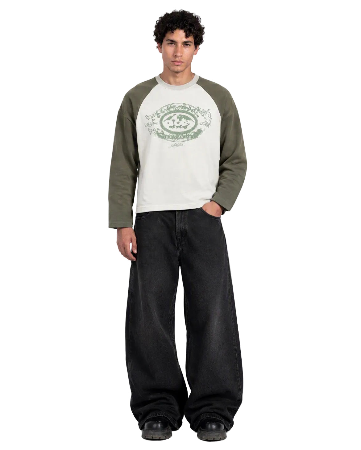 Raglan Long Sleeve Green